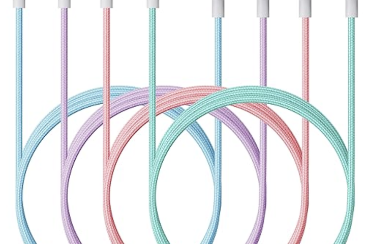 iPhone Charger 6ft Lightning Cable 6FT 4Packs $4.72