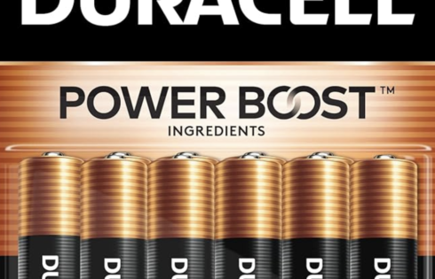 Duracell Coppertop AA Batteries 10pack $5