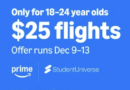 Limited-Time Offer: $25 Holiday Flights—Available While Supplies Last (Starting Dec. 9)