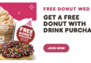 Free Donut with Drink Purchase