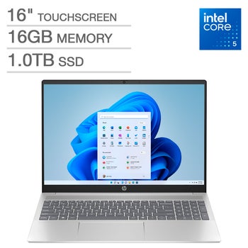 HP Pavilion 16 Touchscreen Laptop – Intel Core 5 Processor 120U – WUXGA (1920 x 1200) – Windows 11 – 16GB RAM 1TB SSD price was $649.9 ->$599.9