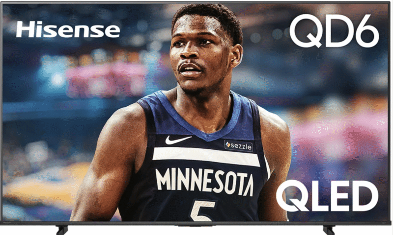 Hisense 50″ Class – QD6 Series – 4K QLED Smart TV $199