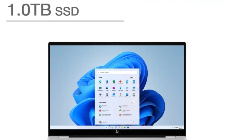 HP OmniBook 7 16 Touchscreen Laptop – Intel Evo Platform Powered by Intel Core Ultra 7 255H – 2K OLED 120Hz – 32GB Memory – 1TB SSD – Windows 11 Home price was $1299.99 $999.99