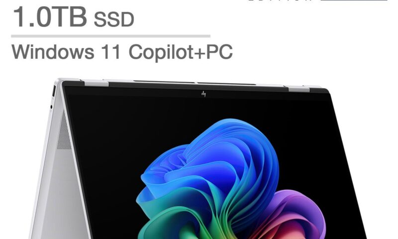 HP OmniBook 7 Flip 16 2-in-1 Laptop – Intel Evo Platform Powered by Intel Core Ultra 9 288V – CoPilot+ PC – 3K OLED Touchscreen – 32GB Memory – 1TB SSD – Windows 11 Home price was $1399.99 $1199.99