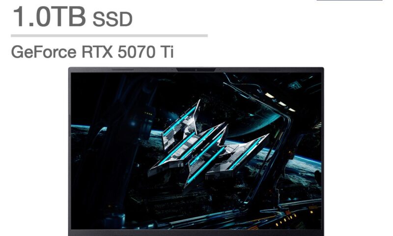 Acer Predator Helios Neo 16 AI Gaming Laptop  Intel Core Ultra 9 275HX Processor  16 (2560 x 1600) 240Hz Display  NVIDIA RTX 5070 Ti  12GB  1 TB SSD  Windows 11 Home price was $1699.99 $1549.99