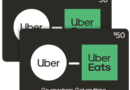 Uber – Two $50 eGift Cards for $80